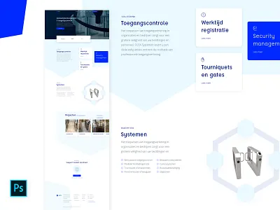 Modern webdesign gates access control megamenu modern portfolio security security management services turnstiles and easygates web webdesign working time registration