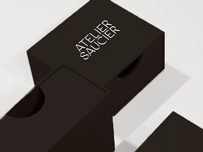 Atelier Box Mockup V3.2 box box design brand identity branding fashion packaging packaging design retail retail packaging typography