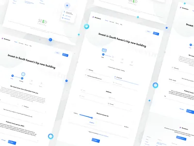 Investment Step 1 and 2 address email investment payment profile property share steps username