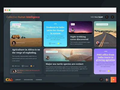 AI-based education portal ai app articles chat bot dashboard design education grid learning student ui ux