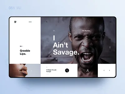 Si™ Daily Ui Design 051 clean dailydesign designinspiration graphicsdesign interface minimal minimalism photography typography ui uidesign uiux ux uxdesign webdesign
