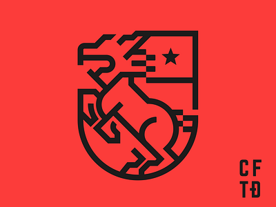 CrossFit Thao Dien - Brand Identity animal brand cross crossfit fun gym logo sport star unicorn vietnam