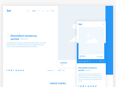 Responsive Wireframes #5 mobile practice simple ui ux web wireframes