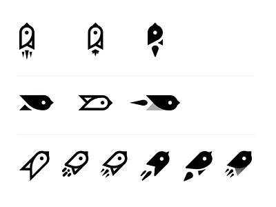 Piio - Exploration bird bird illustration bird logo brand branding concept design draft exploration icon illustration logo