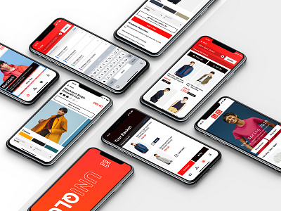 Uniqlo Pt.5 app basket ecommerce ecommerce app ecommerce design filter results search shop ui uniqlo ux