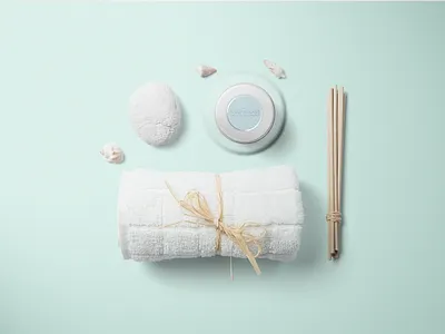 Natura Resort Spa Branding bathroom branding design holiday nature packaging repiano resort rest shower soap soft spa towell