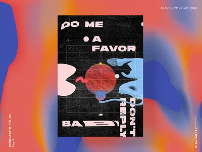 Echography_2018 day03 abstract brand new experiement limousine music music art poster texture typography wrocław