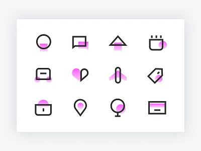 Icon Practice design icon illustration illustrator ui ux