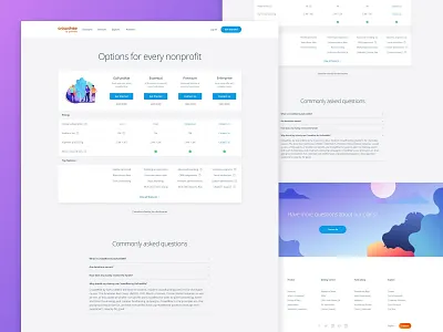 Simple Pricing Page app branding clean design gradient illustration interface minimal pricing pricing page product responsive table typography ui user interface ux web web design website