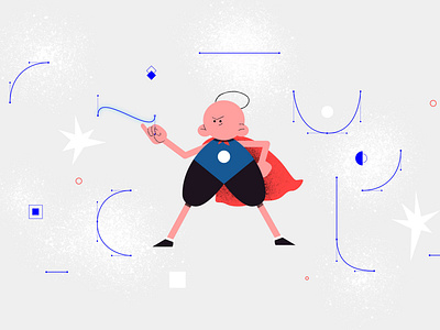Motion Stars Project - Character Design animation art character character design design digital illustration motion design motion graphics