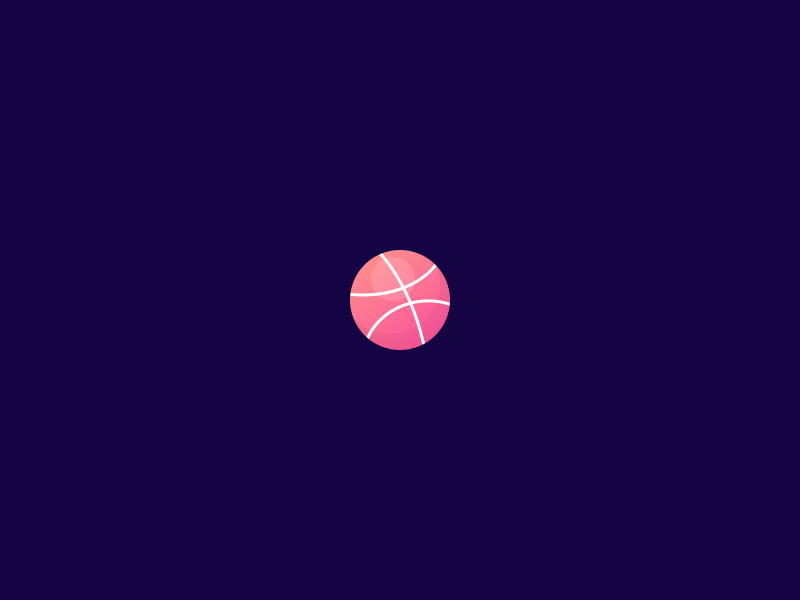Dribbble Rocket gif small animation 图标 设计