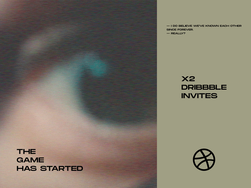2x Dribbble Invites animation design dribbbleinvitation dribbbleinvite dribbbleinvites giveaway invitation ui ux