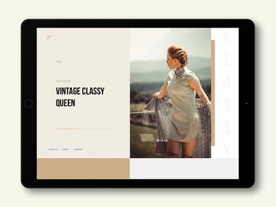 Classy UI challenge shot ui visual design