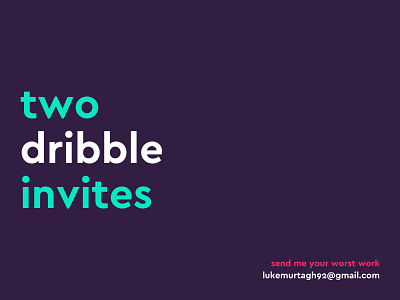 Invite Thing dribbble dribbbleinvite dribbbleinvites invite