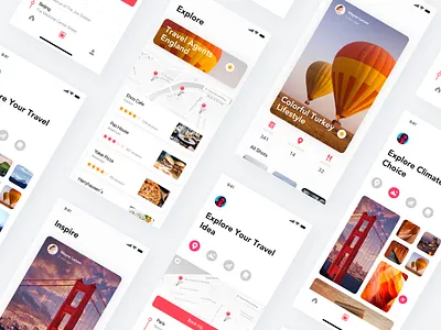 Trip Plan App Concept Page app design trip tripadvisor