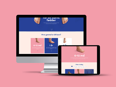 Happy feet clean commerce design ecommerce uiux webdesign