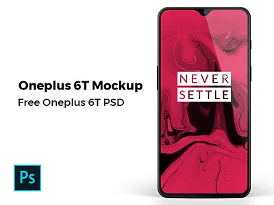 Oneplus 6T Mockup Freebie android download freebie freebie psd mockup oppo perspective phone phone app template ui ux mockup