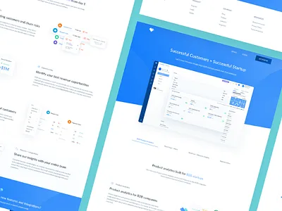 Vitally Product Pages crm integration dashboard ui data illustration illustration landing page logo mrr onboarding product design saas product design