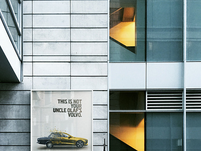 Volvo Advertising Billboards advert advertising advertising campaign advertising design art art director billboard car concept art graphic design graphic art graphic design illustration photoshop poster poster design print ad rebrand rebranding volvo