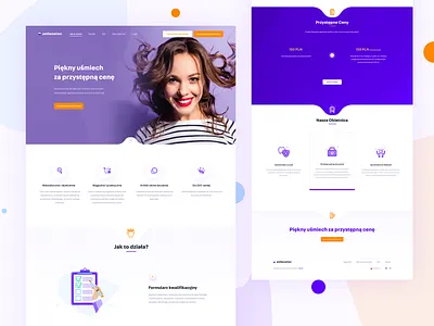 Smilenation - LP design smile teeth ui ux web webdesign