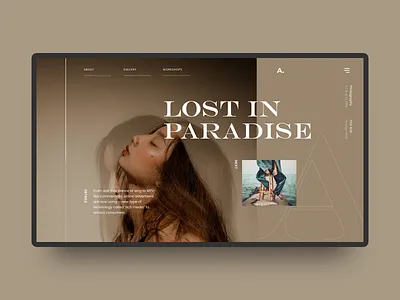 UI Experiment #51 ahmedabad homepage design mondrianizm one page website portfolio rishi shah typography ui design ux design