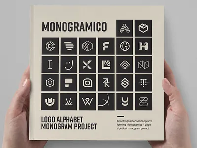 Monogramico vol2 alphabet logofolio monogram