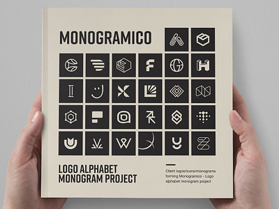 Monogramico vol2 alphabet logofolio monogram