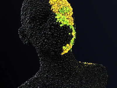 N8 animation cinema 4d color design gradient illustration ui ux web