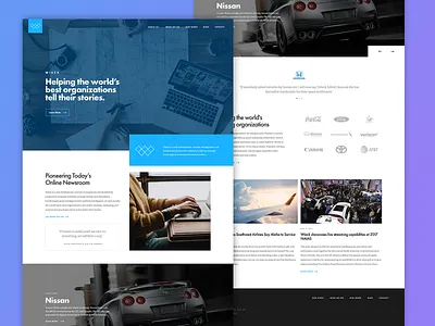 Wieck Site agency clean design gotham minimal responsive typography ui user interface ux web website