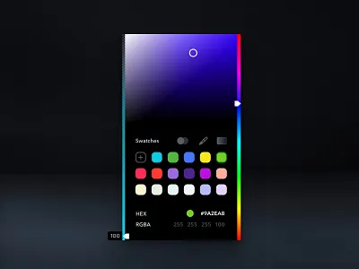 Exploration 009 - Colorpicker color colorpicker eyedropper swatches