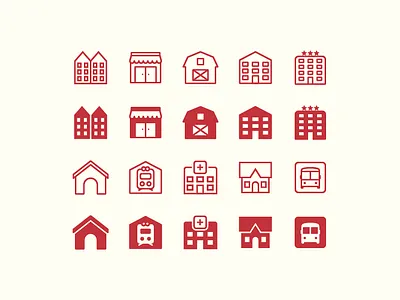 iOS Icons: City icons buildings city graphic design house icon icon design icons8 illustrator outlined stroke town ui design vector