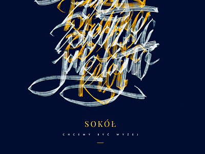 SOKÓŁ✖️🚀 calligraphy fun