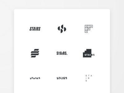 Stairs - Logo clarity logo logotype minimalism stairs