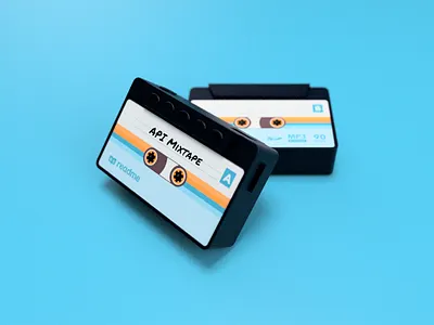 Conference Swag cassette music readme swag tape