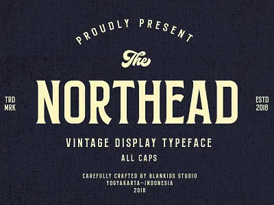 Northead branding classic display display font elegant font lettering logo modern modern fonts old opentype retro script typeface typography vintage vintage display typeface vintage font western