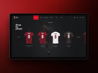 AC MILAN Online Store ac milan champions league football club jersey player