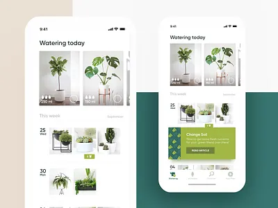 Indoor Gardening App garden green health home maise plant principle schedule smart water