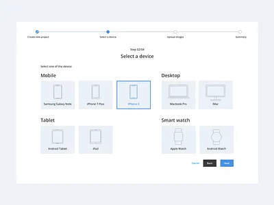 Wizard page #04 design ui visual design wizard