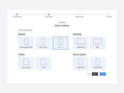 Wizard page #04 design ui visual design wizard
