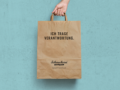 Schmeckerei Paper Bag austria branddesign branding packagedesign paperbag superfesch
