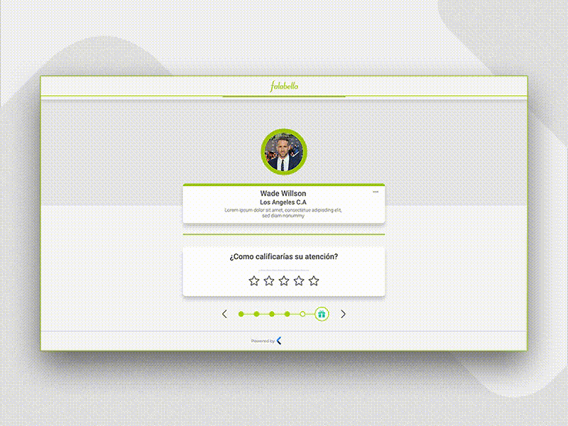 Servicekarma poll form animation motion uxmotion uxui