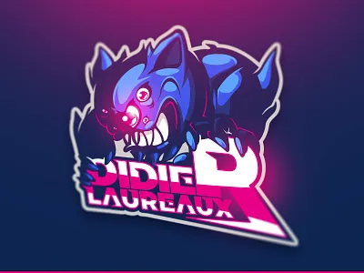 Personal Mascot Illustration // Logo review didier esport gaming logo graphiste identity illustration laureaux mascot