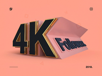 Si™ 4000 Followers 🎉🎉🎉 on Instagram dailydesign designinspiration graphicsdesign interface minimal minimalism ui uidesign uiux ux uxdesign webdesign