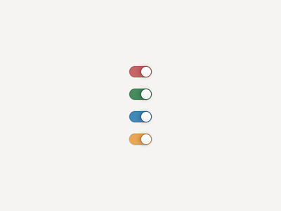 Weekend fun. switch toggle ui ux