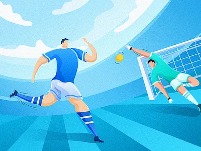 soccer illustration
