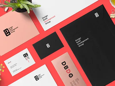 DBDG Branding Mockup Scene branding logo los los montoya design studio losmontoya