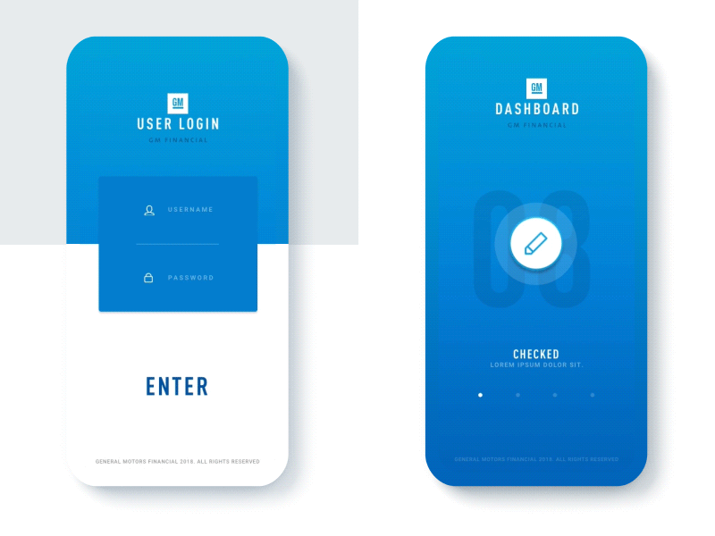 GM APP (Prototipe animation with principle) animation app gif inspiration interface mobile transition ui uidesign ux uxdesign