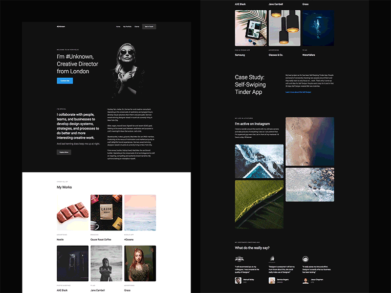 Cards 2.0 Overview & Release assets dark design framework freebie landing landing page page safari typography ui ux webflow website wireframe