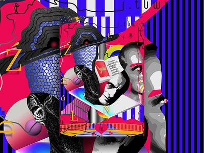 Julian Tuwim - Mural (Illustration) - Competition project artwork creative design graphic illustration julian poet polish poster vector