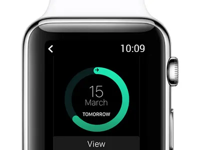 Apple Watch - Booking appointment booking ui ux